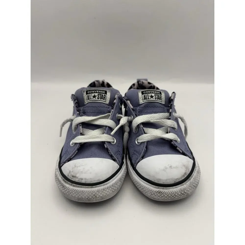 Converse All Star Toddler Purple Sneakers Size 8